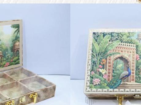 Mandala Scodix MDF Jar Box — MDF Jar Boxes by The Box Co