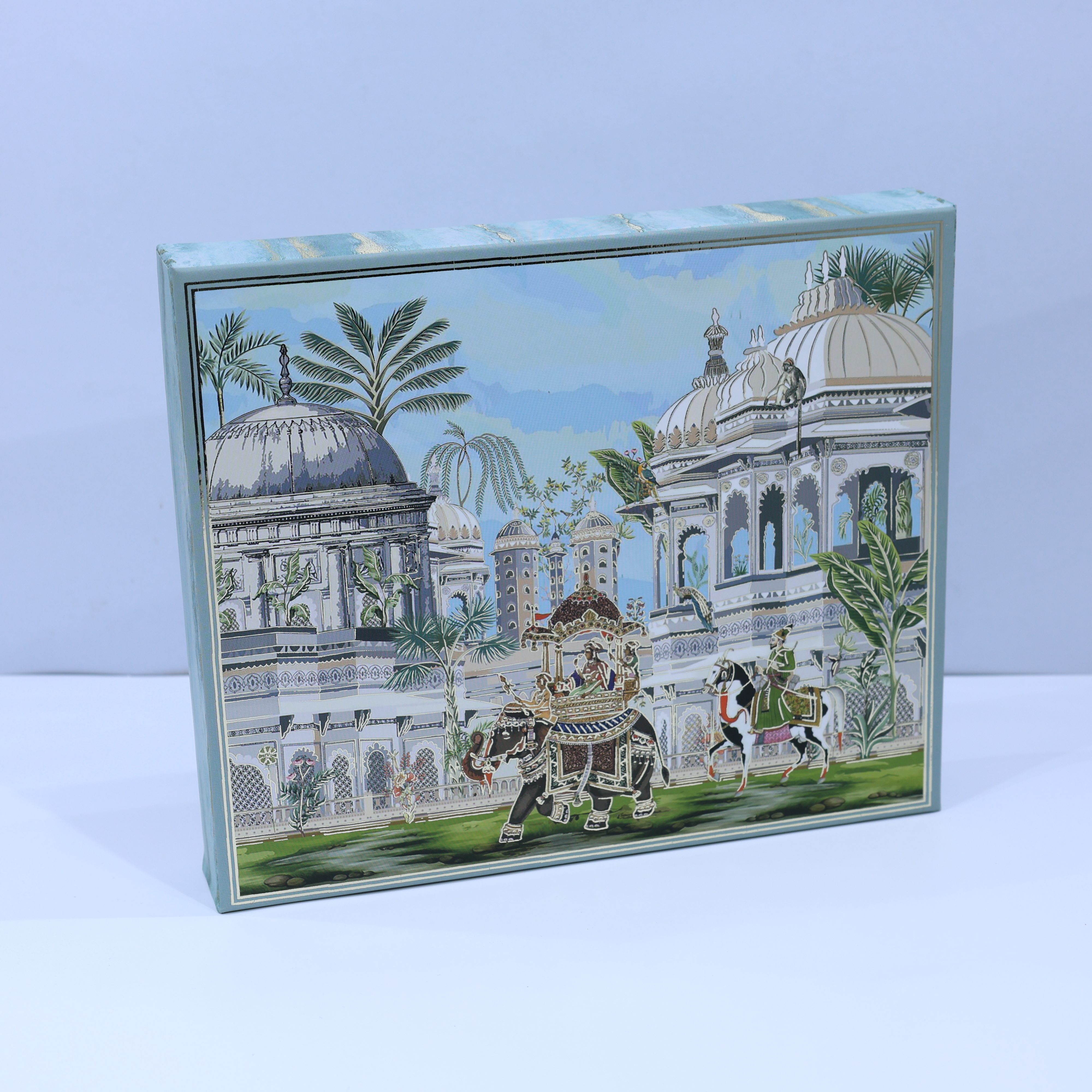 SWEET BOX SCODIX FOILED 4LINE 500 GRAM-L BLUE