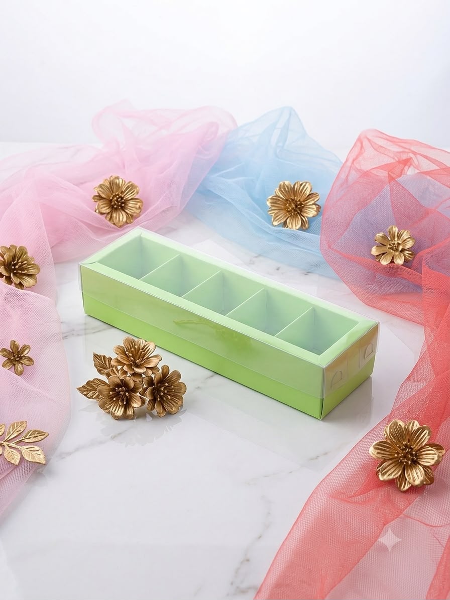PVC TOP BOTTOM BOXES 5k-Green