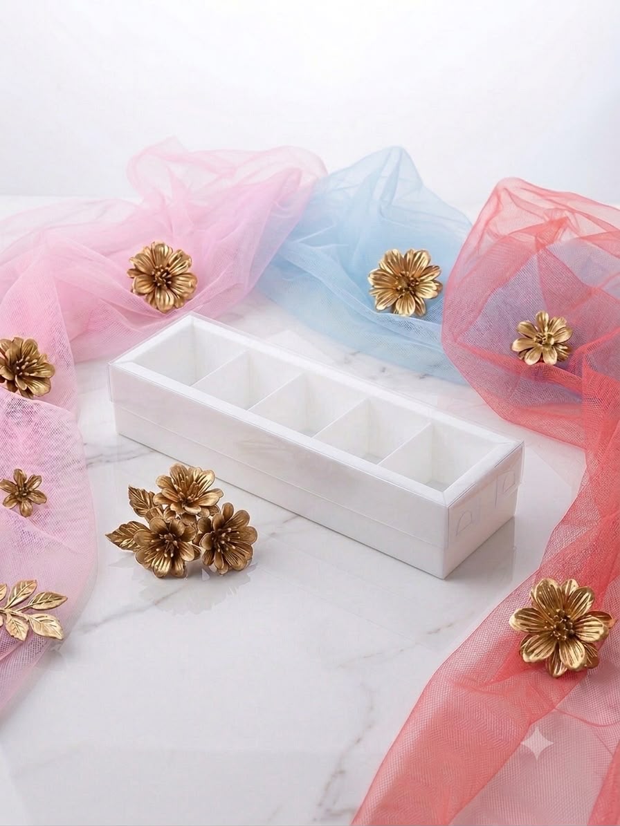 PVC TOP BOTTOM BOXES 5k-White