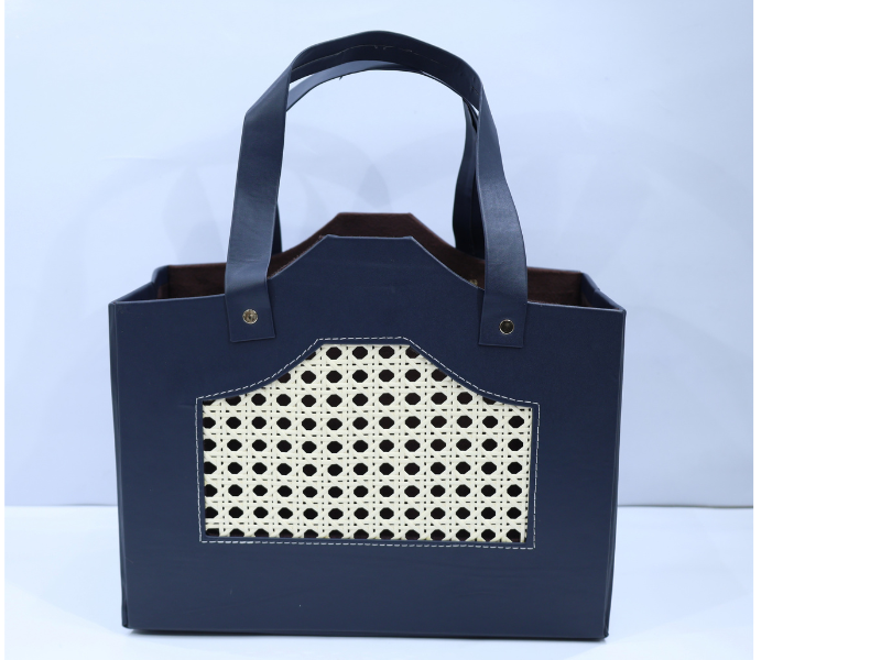 Rattan Collapsible C Cut basket