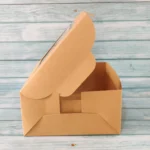 Cake Box For 0.5 Kg - Kraft - 8x8x4 Inches