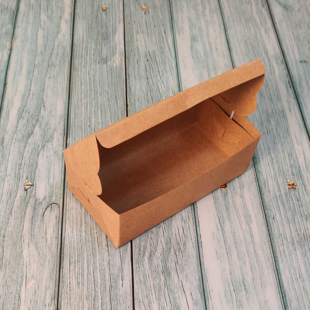 Brownie Box For 2 - Kraft - 6x3x2 Inches