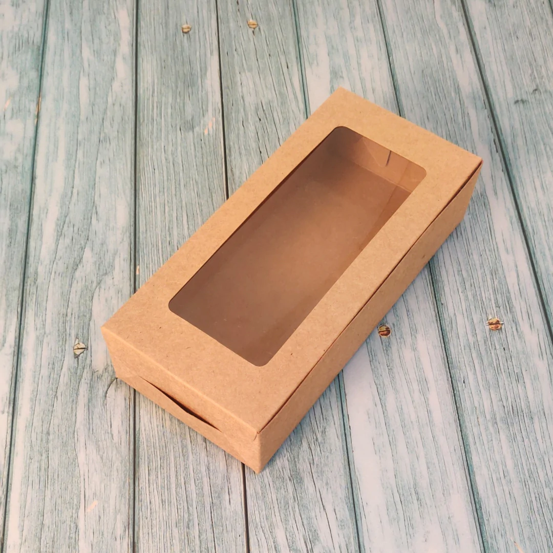 Brownie Box For 2 - Kraft - 6x3x2 Inches