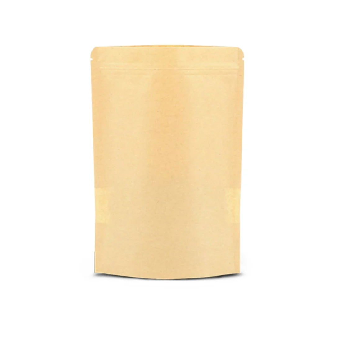 Zip Lock Pouch For 500 Grams - Kraft - 16x22 CM