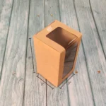 Cookie Box For 6 - Kraft - 5x3x3 Inches