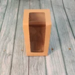 Cookie Box For 6 - Kraft - 5x3x3 Inches