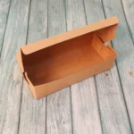 Loaf Cake Box - Kraft - 8.75x4x3.25 Inches