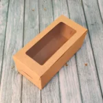 Loaf Cake Box - Kraft - 8.75x4x3.25 Inches