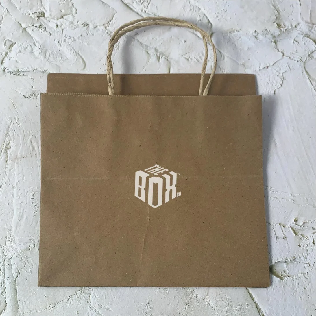 Takeaway Bag For 0.5kg - 9x8x6 - Kraft - 180 GSM