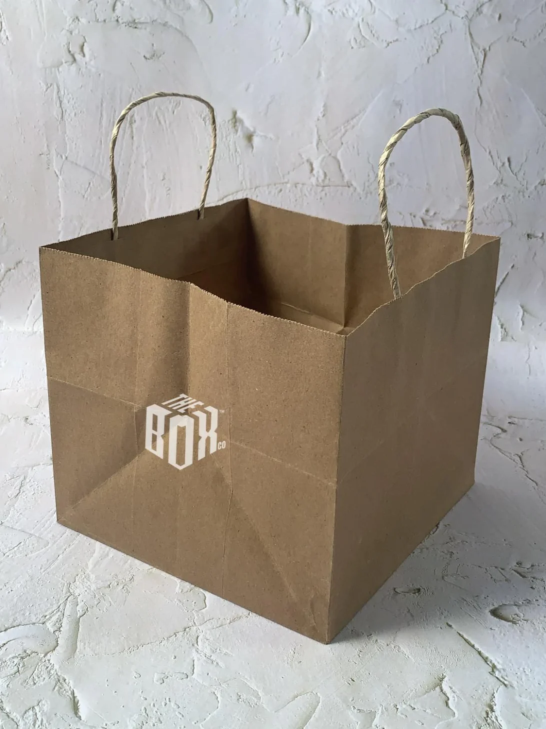 Takeaway Bag For 0.5kg - 9x8x6 - Kraft - 180 GSM