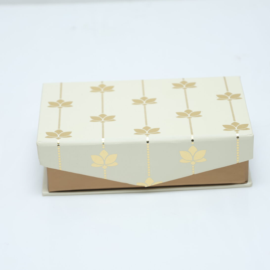 Premium 6 Cavity Magnetic Rigid Gift Box – Luxury Kappa Board Box (4 x 6 x 1.5 inch)