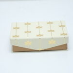 Premium 6 Cavity Magnetic Rigid Gift Box – Luxury Kappa Board Box (4 x 6 x 1.5 inch)