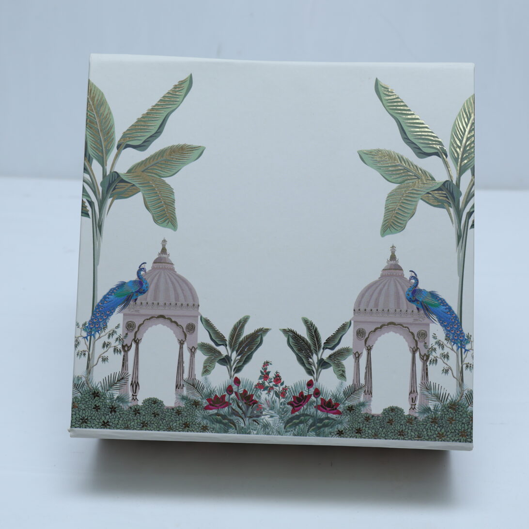 Luxury Printed Hamper Gift Box – Premium Rigid Box (8 x 10 x 4 inch)