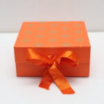 Premium Ribbon Gift Box – Luxury Kappa Board Box (6 x 6 x 3.5 inch)