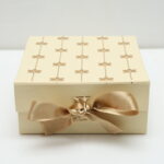 Premium Ribbon Gift Box – Luxury Kappa Board Box (6 x 6 x 3.5 inch)