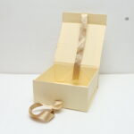 Premium Ribbon Gift Box – Luxury Kappa Board Box (6 x 6 x 3.5 inch)