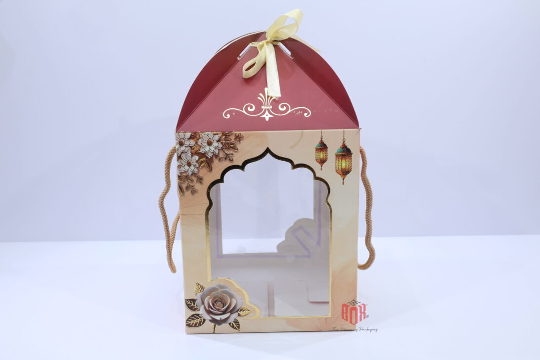 Folding Box Hamper – Premium Folding Gift Packaging (8.5 x 7 x 7 inch Base)