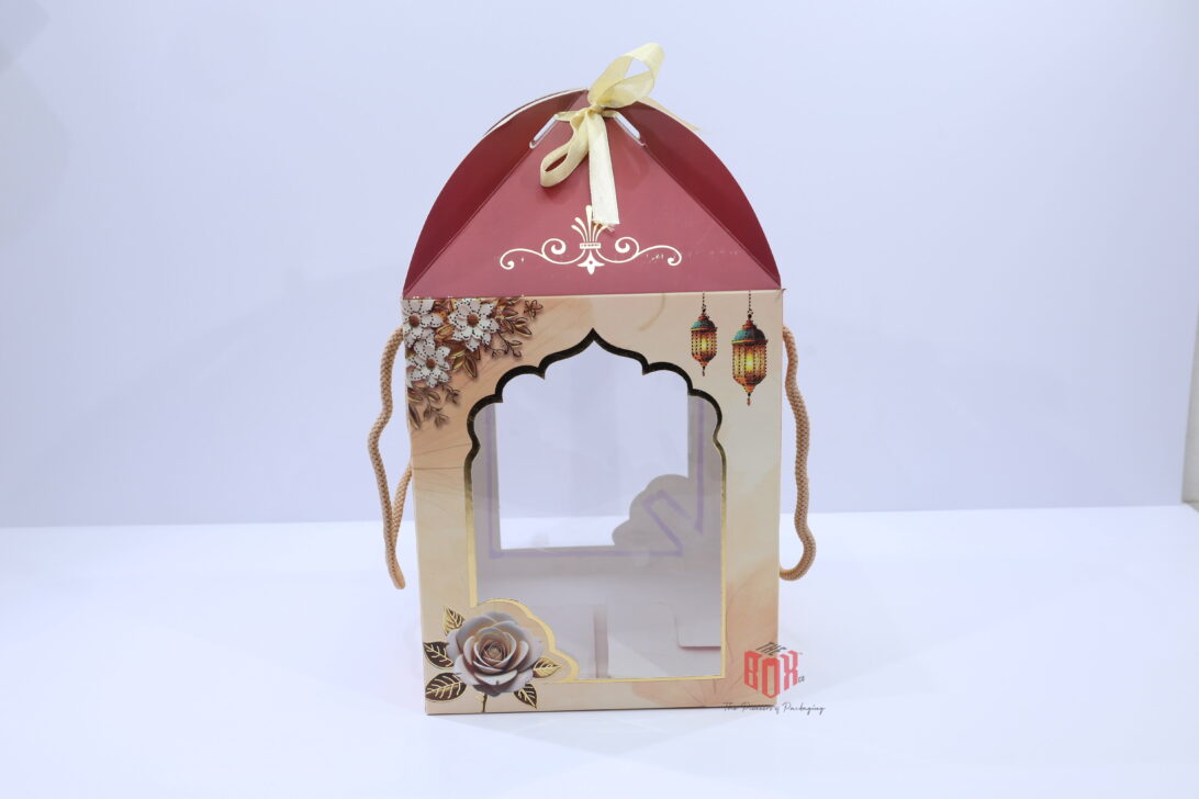 Folding Box Hamper – Premium Folding Gift Packaging (8.5 x 7 x 7 inch Base)