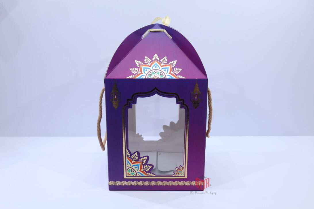 Folding Box Hamper – Premium Folding Gift Packaging (8.5 x 7 x 7 inch Base)