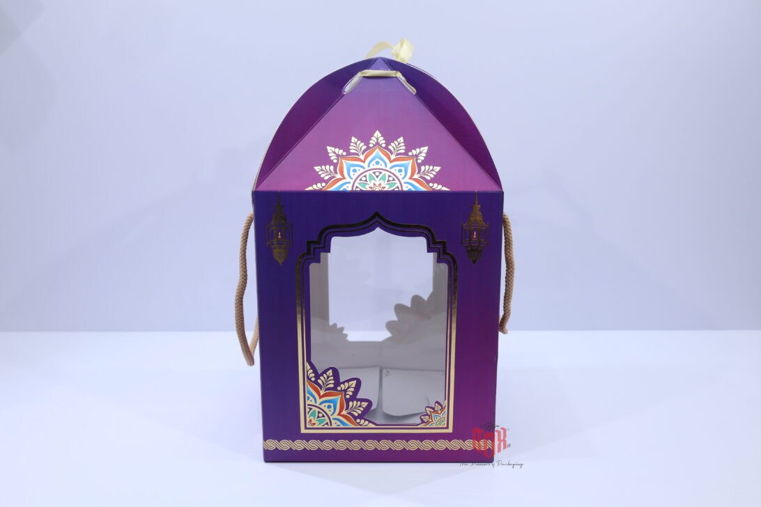 Folding Box Hamper – Premium Folding Gift Packaging (8.5 x 7 x 7 inch Base)